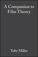 A Companion to film theory /