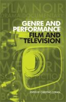Genre and performance : film and television /