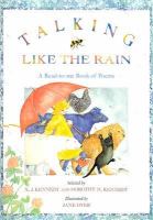 Talking like the rain : a read-to me book of poems /
