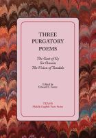Three purgatory poems /