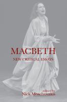 Macbeth : new critical essays /