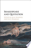 Shakespeare and quotation /