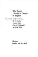 The Revels history of drama in English /