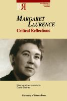 Margaret Laurence : critical reflections /