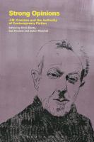 Strong opinions : J.M. Coetzee and the authority of contemporary fiction /