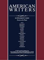American writers. a collection of literary biographies /