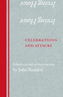 Irving Howe and the critics : celebrations and attacks /
