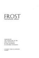 Frost: centennial essays.
