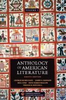 Anthology of American literature /