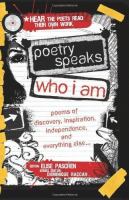 Poetry speaks who I am /