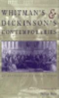 Whitman's & Dickinson's contemporaries : an anthology of their verse /
