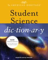 The American heritage student science dictionary.