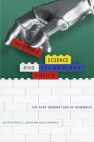 Shaping Science and Technology Policy The Next Generation of Research /