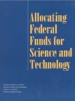 Allocating federal funds for science and technology /