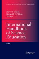 International handbook of science education /