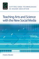 Teaching arts and science with the new social media /