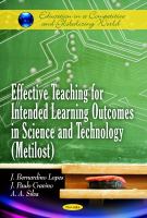 Effective teaching for intended learning outcomes in science and technology (metilost) /
