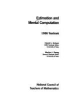 Estimation and mental computation : 1986 yearbook /