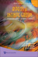 Aspects of infinite groups : a festschrift in honor of Anthony Gaglione /