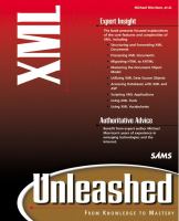 XML unleashed /