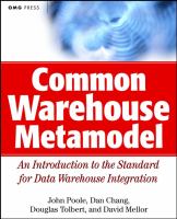 Common warehouse metamodel /