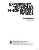 Experimental techniques in high energy physics /