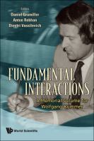 Fundamental interactions : a memorial volume for Wolfgang Kummer /