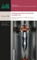 Metrology : from physics fundamentals to quality of life /