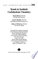 Trends in synthetic carbohydrate chemistry /