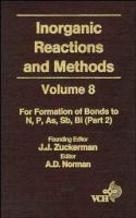 Inorganic reactions and methods.
