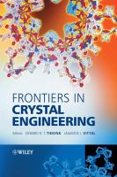 Frontiers in crystal engineering /