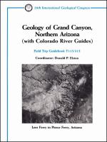 Geology of Grand Canyon, northern Arizona (with Colorado River guides) : Lees Ferry to Pierce Ferry, Arizona /