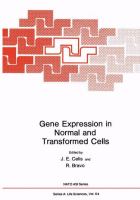 Gene expression in normal and transformed cells /