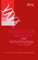 Molecular biology and biotechnology.