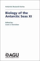 Biology of the Antarctic seas XIII /