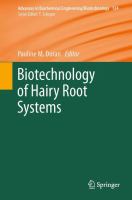 Biotechnology of hairy root systems /