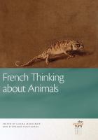 French thinking about animals /