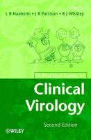 A practical guide to clinical virology /