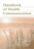 Handbook of health communication