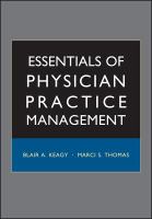 Essentials of physician practice management