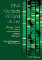 DNA methods in food safety : molecular typing of foodborne and waterborne bacterial pathogens /