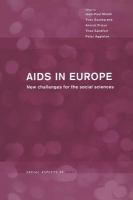 AIDS in Europe : new challenges for the social sciences /