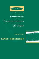 Forensic examination of hair /