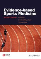 Evidence-based sports medicine /