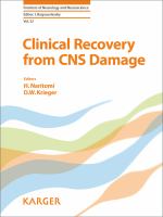 Clinical recovery from CNS damage /