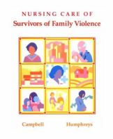 Nursing care of survivors of family violence /