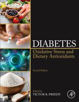Diabetes oxidative stress and dietary antioxidants /