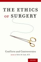 The ethics of surgery : conflicts and controversies /