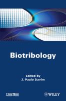 Biotribology /