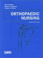 Orthopaedic nursing /